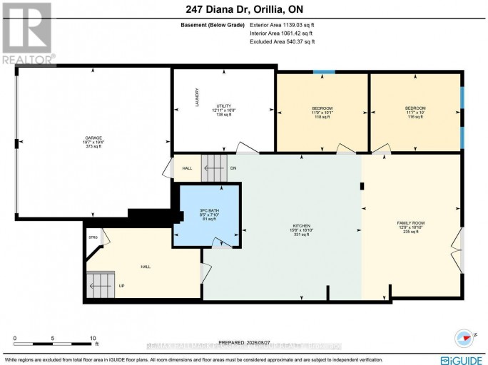 247 DIANA DRIVE, Orillia, Ontario, L3V8J8