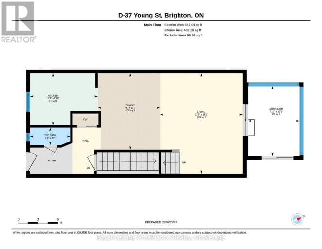 D - 37 YOUNG STREET, Brighton, Ontario, K0K1H0