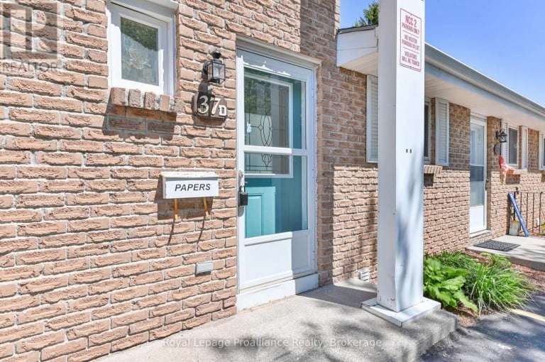 D - 37 YOUNG STREET, Brighton, Ontario, K0K1H0