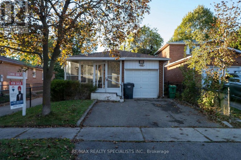 26 VIVALDI CRESCENT, Brampton (Brampton South), Ontario, L6Y2S2