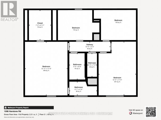 1598 HARSTONE ROAD, O'Connor, Ontario, P0T1W0