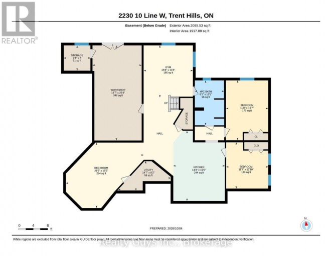 2230 10TH LINE W, Trent Hills, Ontario, K0L1L0