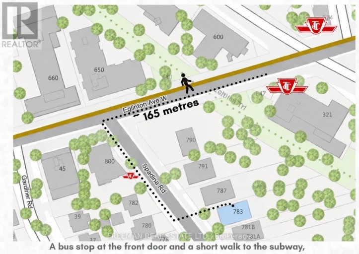 783 SPADINA ROAD, Toronto (Forest Hill South), Ontario, M5P2X5