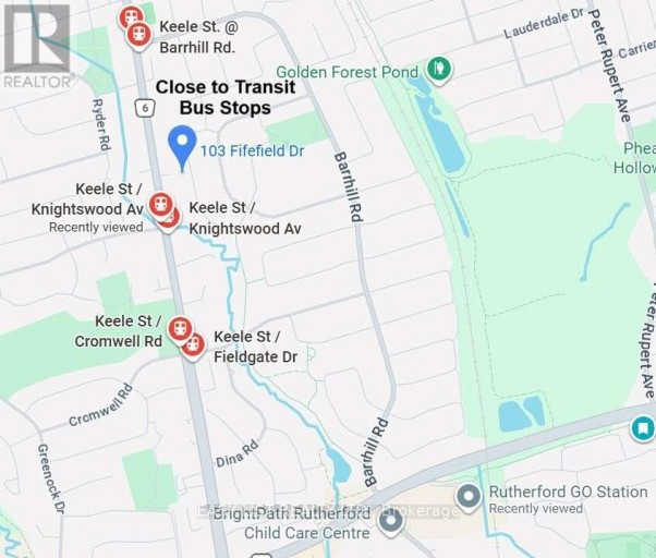 103 FIFEFIELD DRIVE, Vaughan (Maple), Ontario, L6A1G4