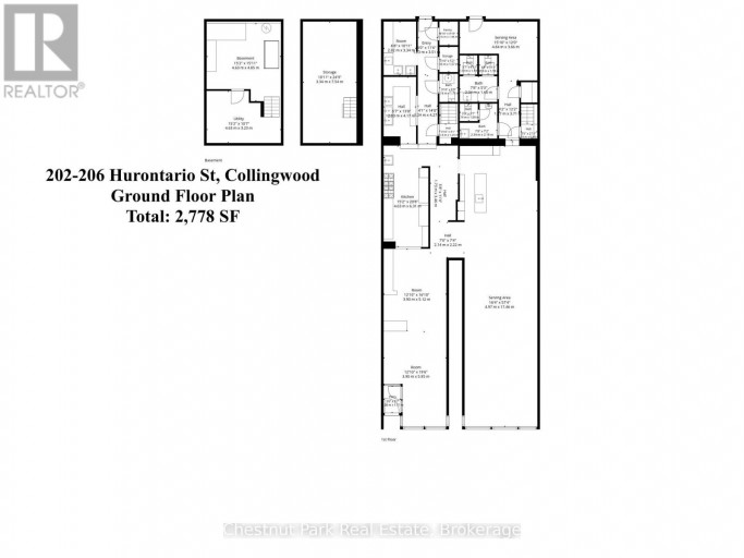 202-204-206 HURONTARIO STREET, Collingwood, Ontario, L9Y2M2