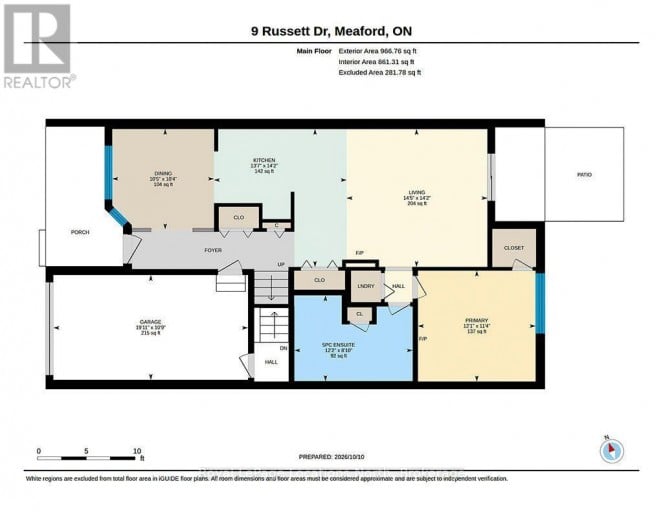 9 RUSSETT DRIVE, Meaford, Ontario, N4L0A5