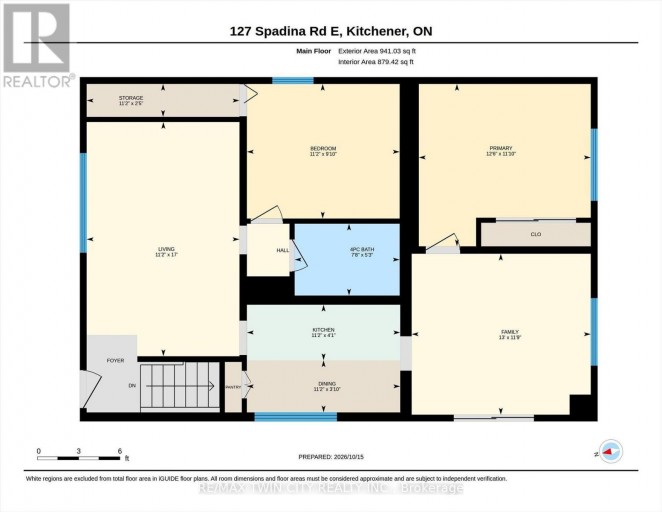 127 SPADINA ROAD E, Kitchener, Ontario, N2M3X5
