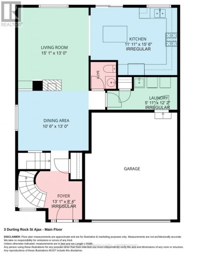 3 DURLING ROCK STREET, Ajax (Northeast Ajax), Ontario, L1Z1S4
