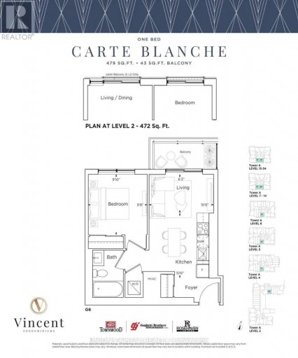 2407 - 5 MEADOWDALE ROAD, Vaughan (Concord), Ontario, L4K0C7