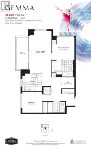 2106 - 15 WATERGARDEN DRIVE, Mississauga (Hurontario), Ontario, L5R1B2