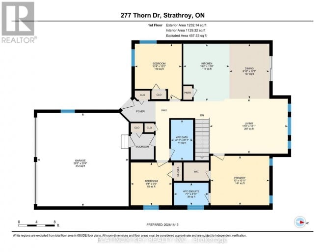 277 THORNE DRIVE, Strathroy-Caradoc (NE), Ontario, N7G4C9