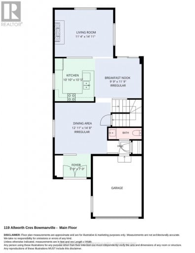 119 ALLWORTH CRESCENT, Clarington (Bowmanville), Ontario, L1C0B3