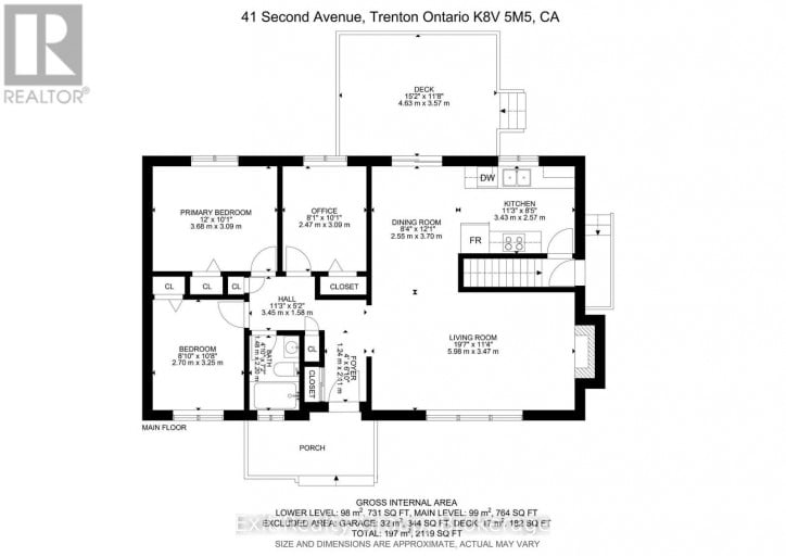41 SECOND AVENUE, Quinte West (Trenton Ward), Ontario, K8V5M5